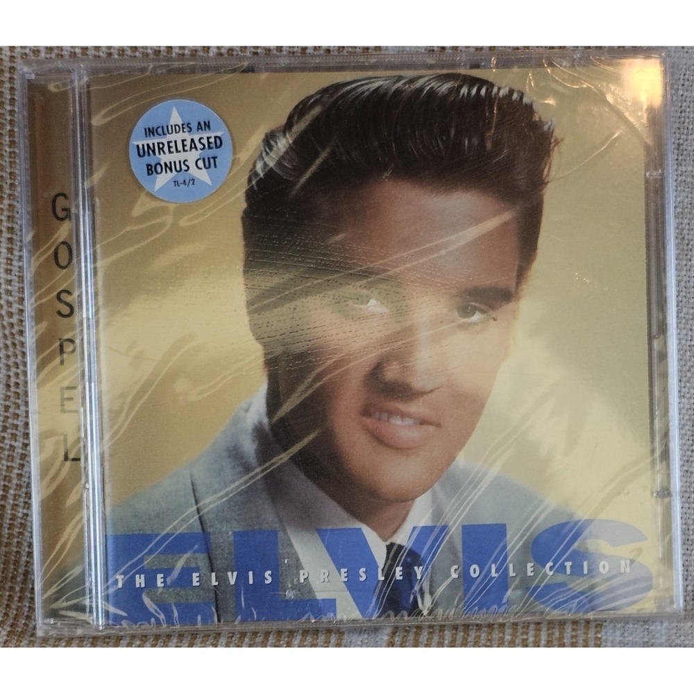 Elvis Presley Collection Gospel, 2 CD Set w/ Case Art & Tracking Sealed - New